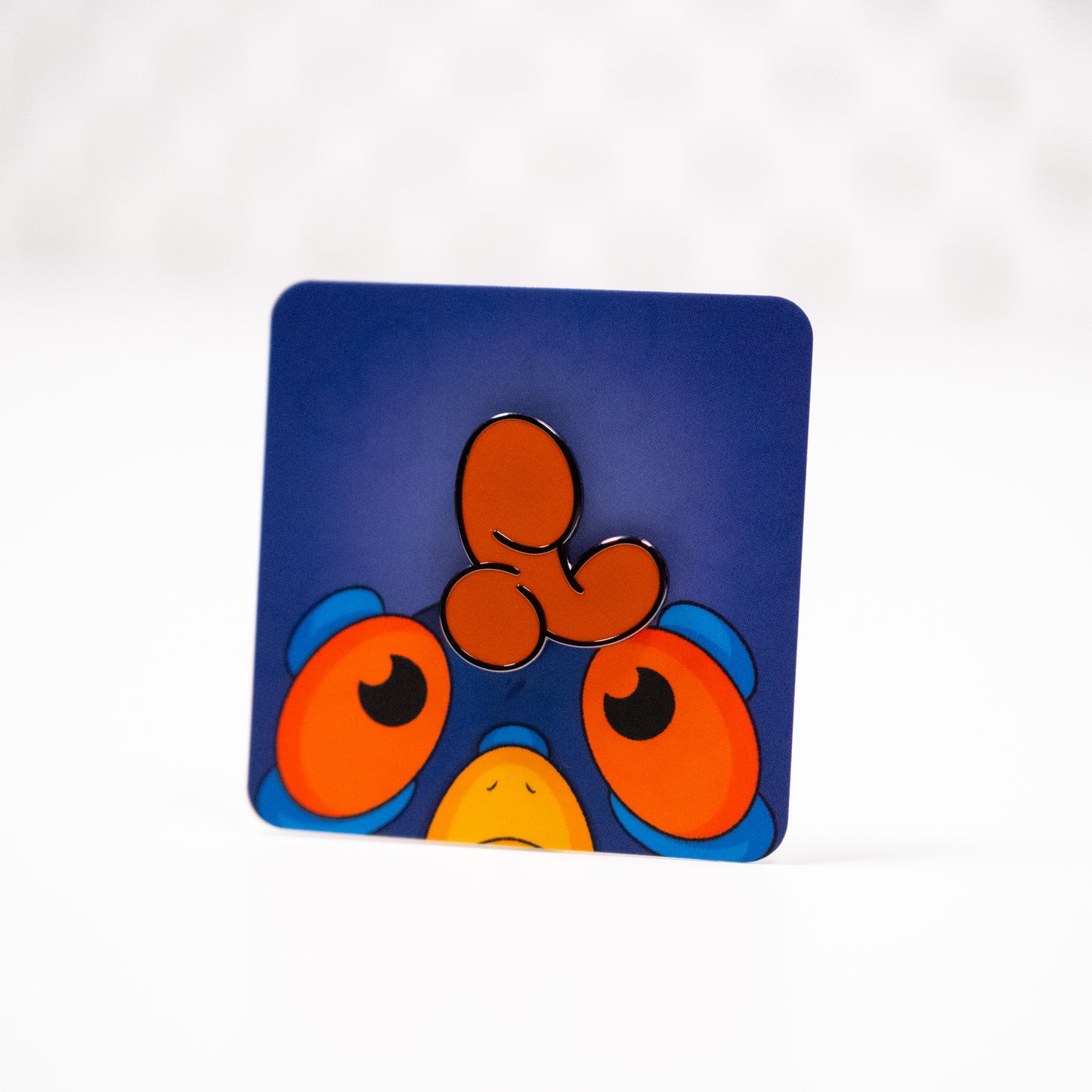 Pidgie Quill Pin Badge