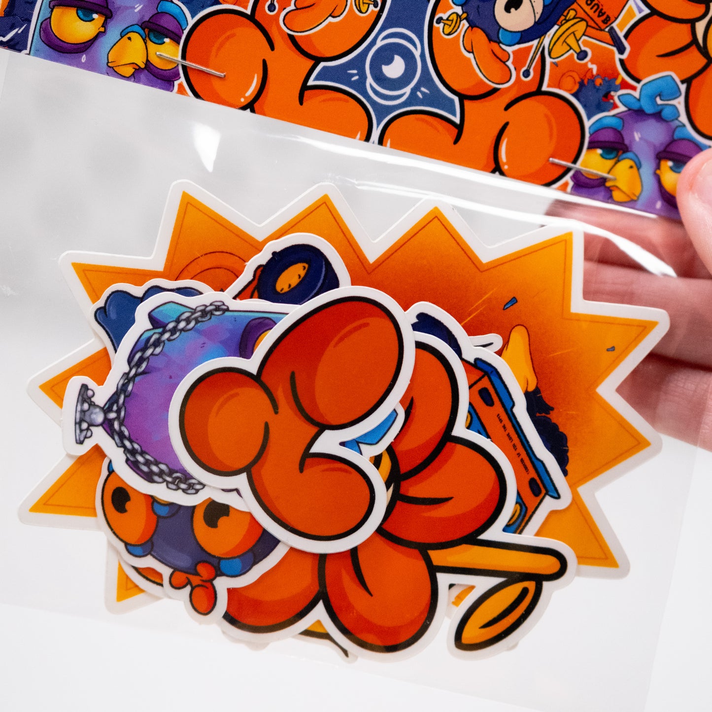 The Squab HQ Sticker Pack